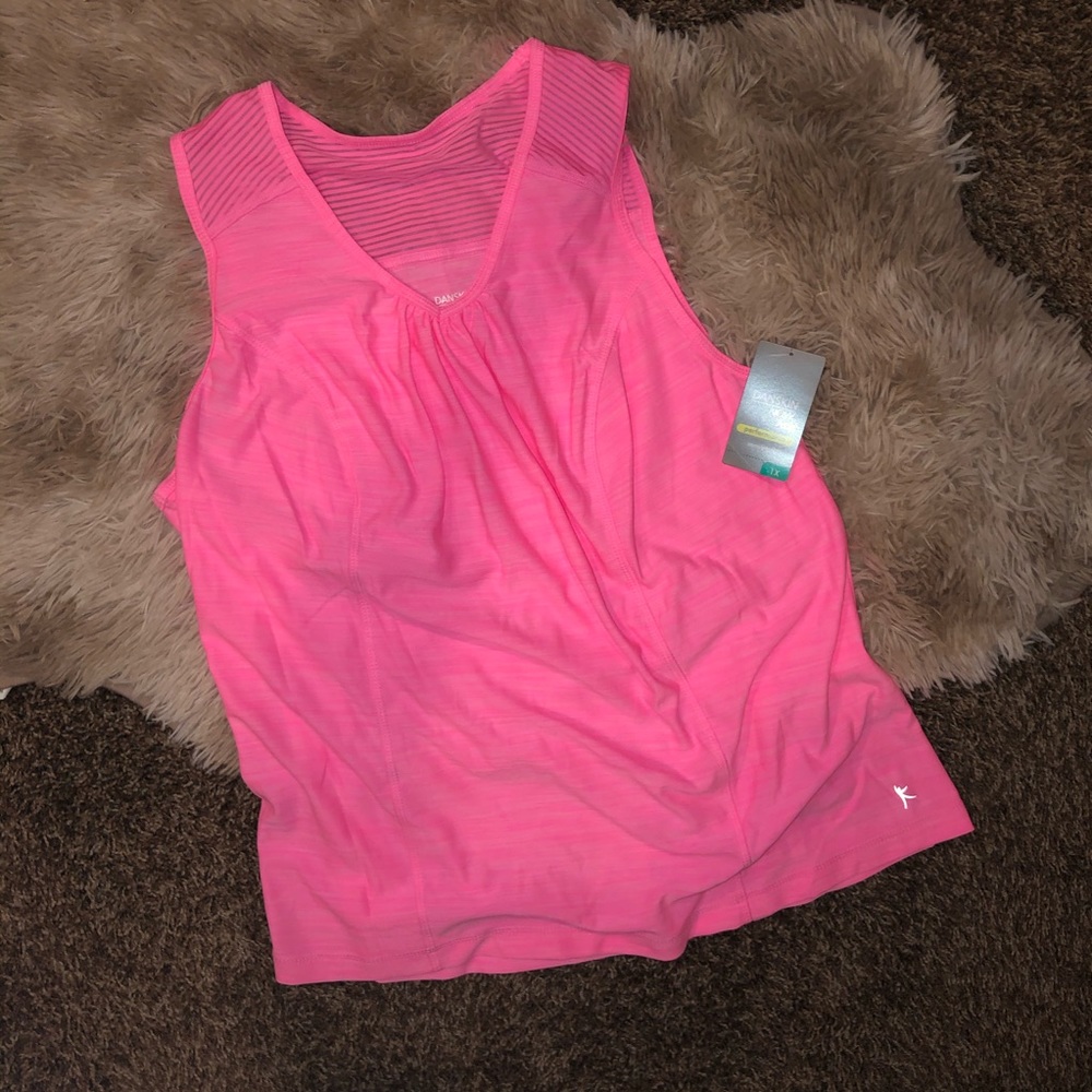 Pink Danskin Workout Tank Top